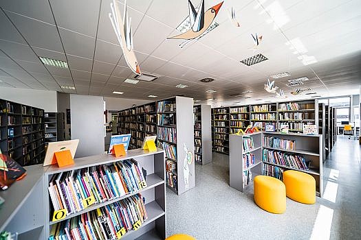 Biblioteka w Suchym Lesie 525x350 - Centrum Kultury i Biblioteka Publiczna