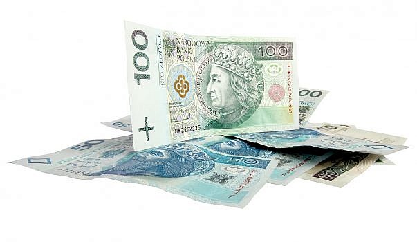Banknoty polskie o różnych nominałach