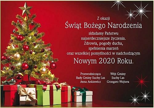 grafika z życzeniami świątecznymi