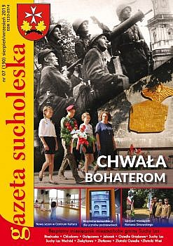 okładka Gazety Sucholeskiej numer 7/2019