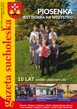 okładka Gazety Sucholeskiej numer 6/2019