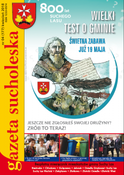 okładka Gazeta Sucholeskiej nr 4/2018
