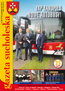 okładka Gazeta Sucholeskiej nr 8/2017