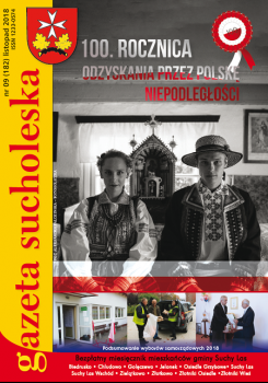 okładka Gazeta Sucholeskiej nr 9/2018