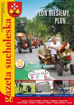 okładka Gazeta Sucholeskiej nr 7/2017