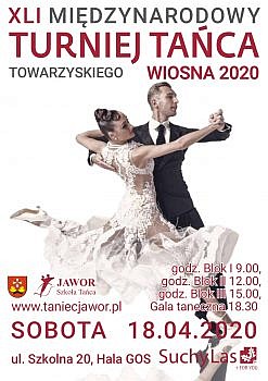 zaproszenie TT2020 247x350 - Turniej Tańca Wiosna ODWOŁANY