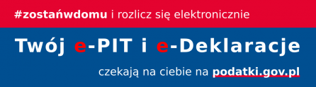 baner promujący akcję e-pit
