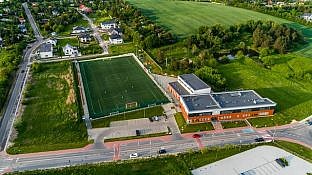 Boisko sportowe przy ulicy Konwaliowej w Suchym Lesie