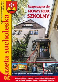 okładka lipcowo sierpniowego wydania Gazety Sucholeskiej