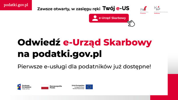 Odwiedź e-Urząd skarbowy na podatki.gov.pl. Pierwsze e-usługi dla podatników już dostępne!