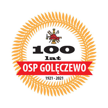 logo jubileuszowe OSP Golęczewo