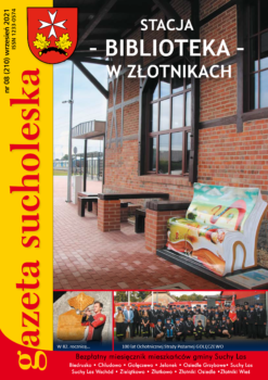 Okładka wrzesniowego wydania Gazety Sucholeskiej