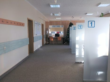 Sala obsługi w Urzędzie Gminy Suchy Las.