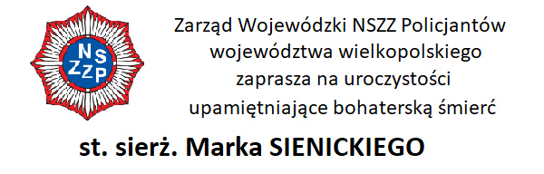 uroczystosci tablica Biedrusko slajder - Uroczystości upamiętniające st. sierż. Marka Sienickiego