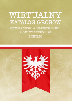 Okładka katalogu z flagąpowstańczą