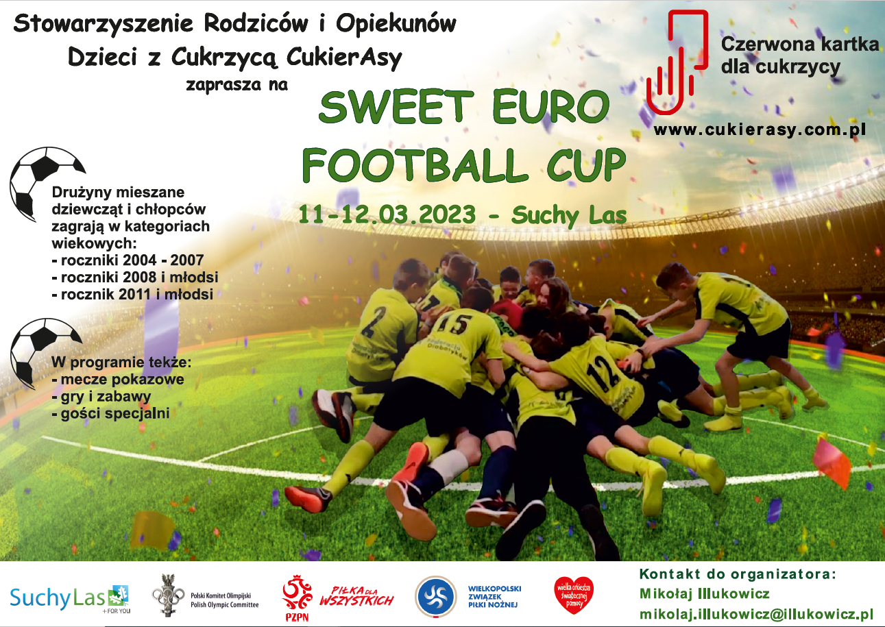 Czerwona kartka dla cukrzycy 2023 plakat do wydarzenia