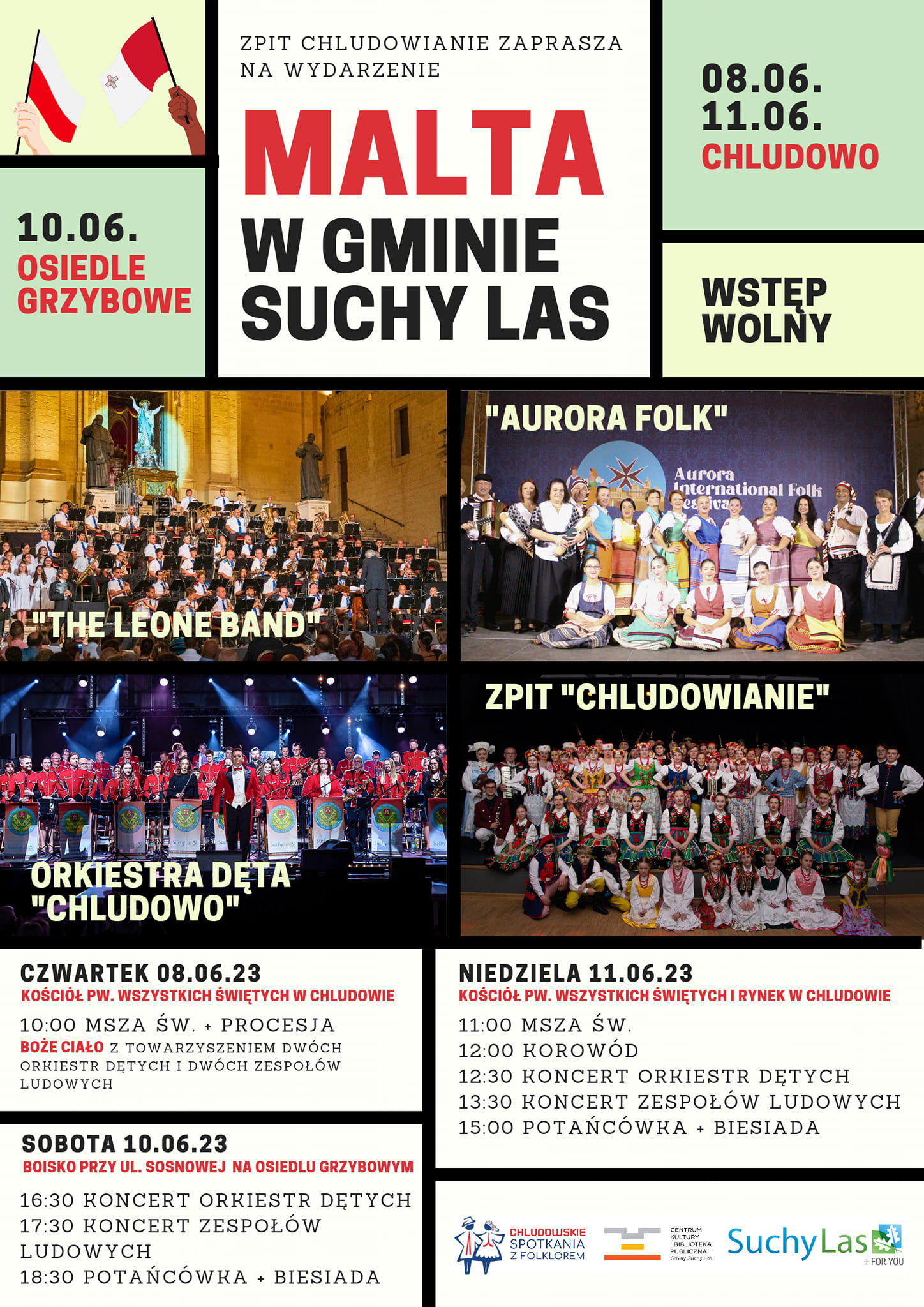 Malta w Gminie Suchy Las - plakat