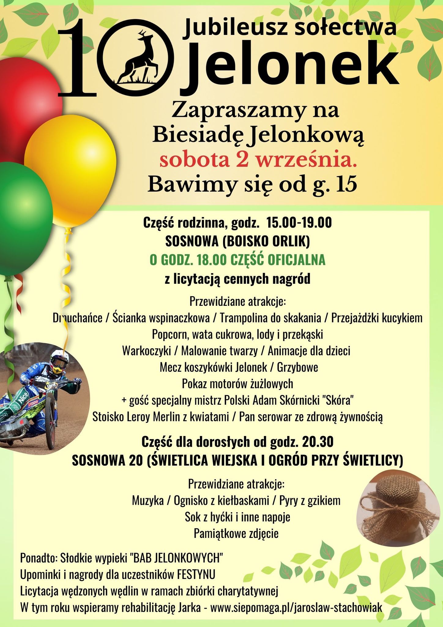 plakat informacyjny do wydarzenia
