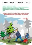 sprzątanie złotnik - plakat