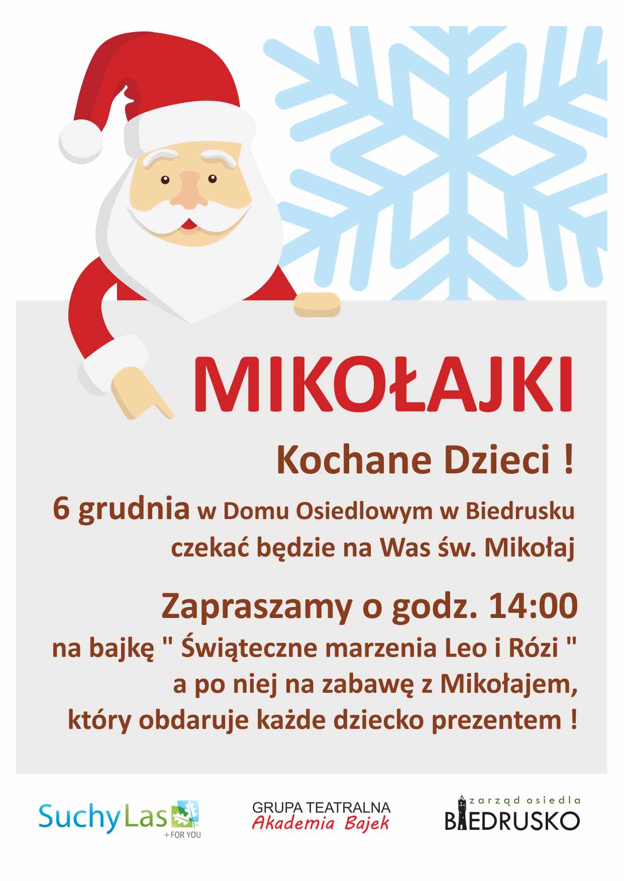 Mikołajki w Biedrusku