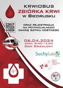 zbiorka krwi w Biedrusku 6-04-2024
