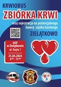 zbiorka krwi zielatkowo 25-04-2024