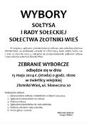 Wybory Złotniki Wieś 2024
