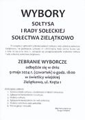 Wybory sołtysa w Zielątkowie 2024