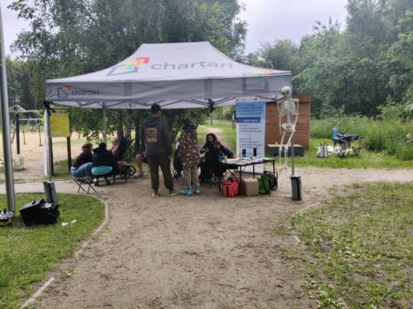 Edukacyjna gra terenowa dla mieszkańców z udziałem dendrologa / ornitologa