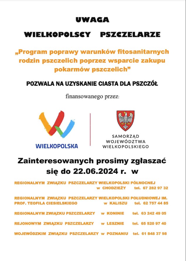 plakat informacyjny