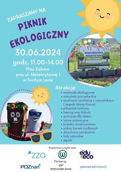 Plakat infomrujący o wydarzeniu.