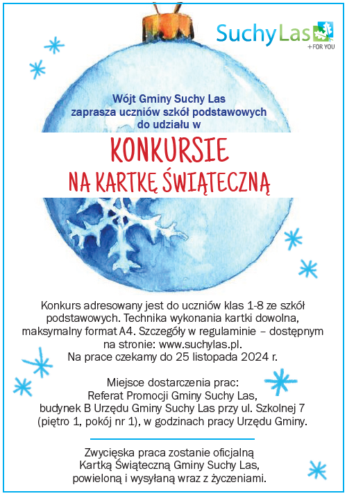 grafika do konkursu na kartkę świąteczną