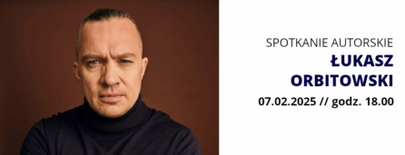 zdjęcie - zbliżenie na twarz Łukasz Orbitwski