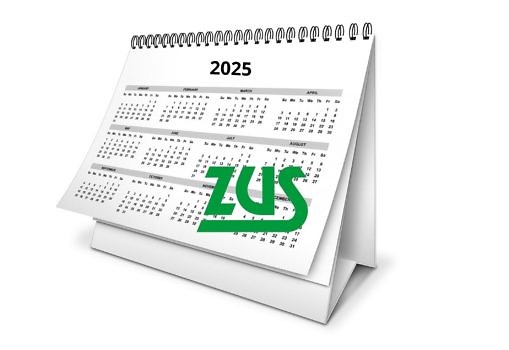 Kalendarz z logotypem ZUS