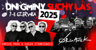 Baner z wykonawcami Dni Gminy