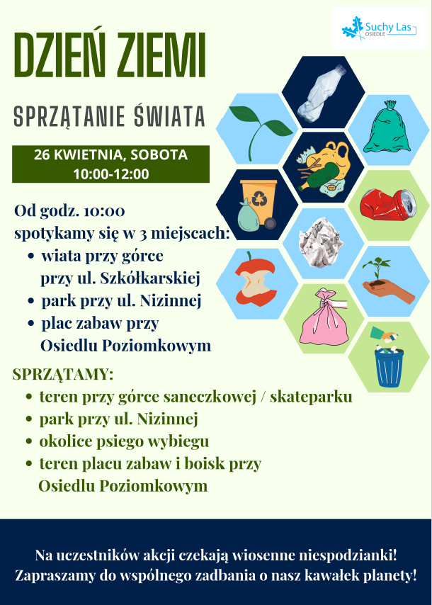 Dzień Ziemi 2025 - plakat informacyjny