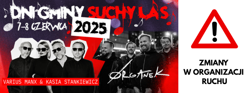 Dni Gminy Suchy Las utrudnienia w ruchu