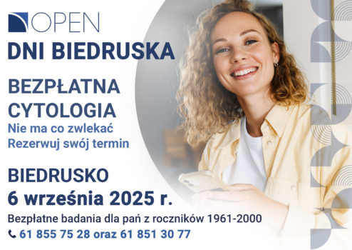 dni Biedruska Bezpłatna Cytologia 6 września 2025