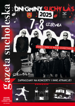 Okładka wydania specjalnego gazety, zapowiadająca Dni Gminy.