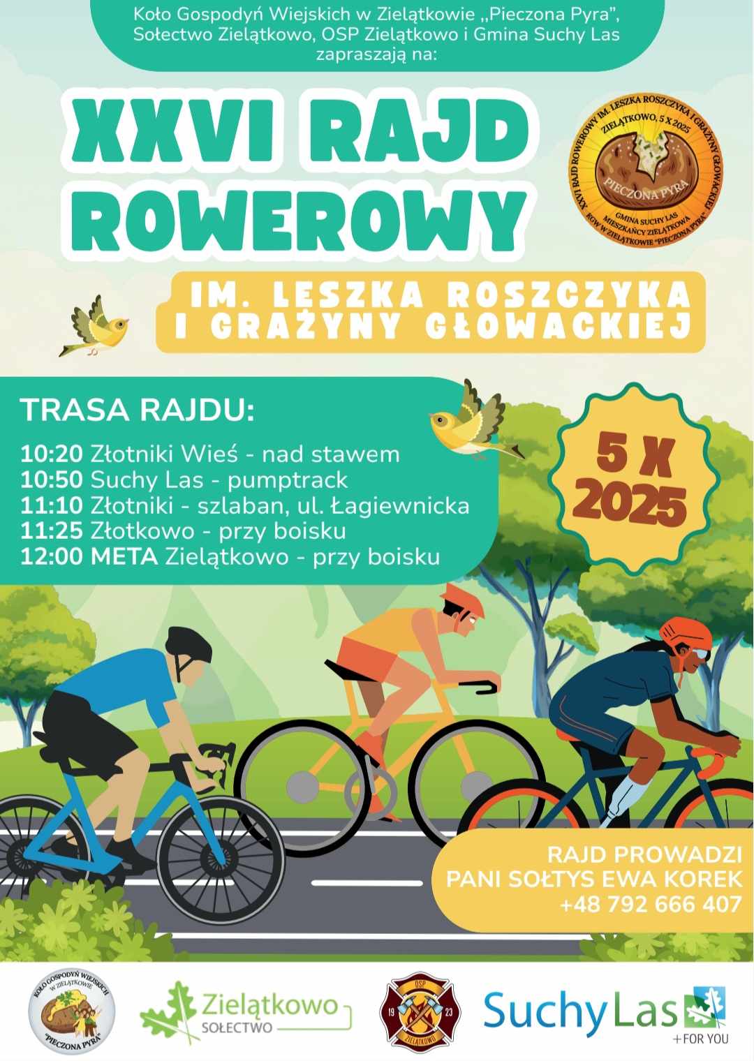 Plakat rajdu.