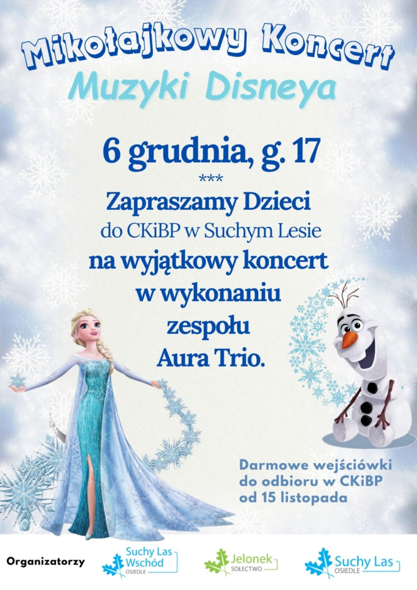 koncert z muzyka Disneya plakat