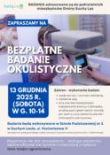 badania okulistyczne w Suchym Lesie 13 grudnia 2025