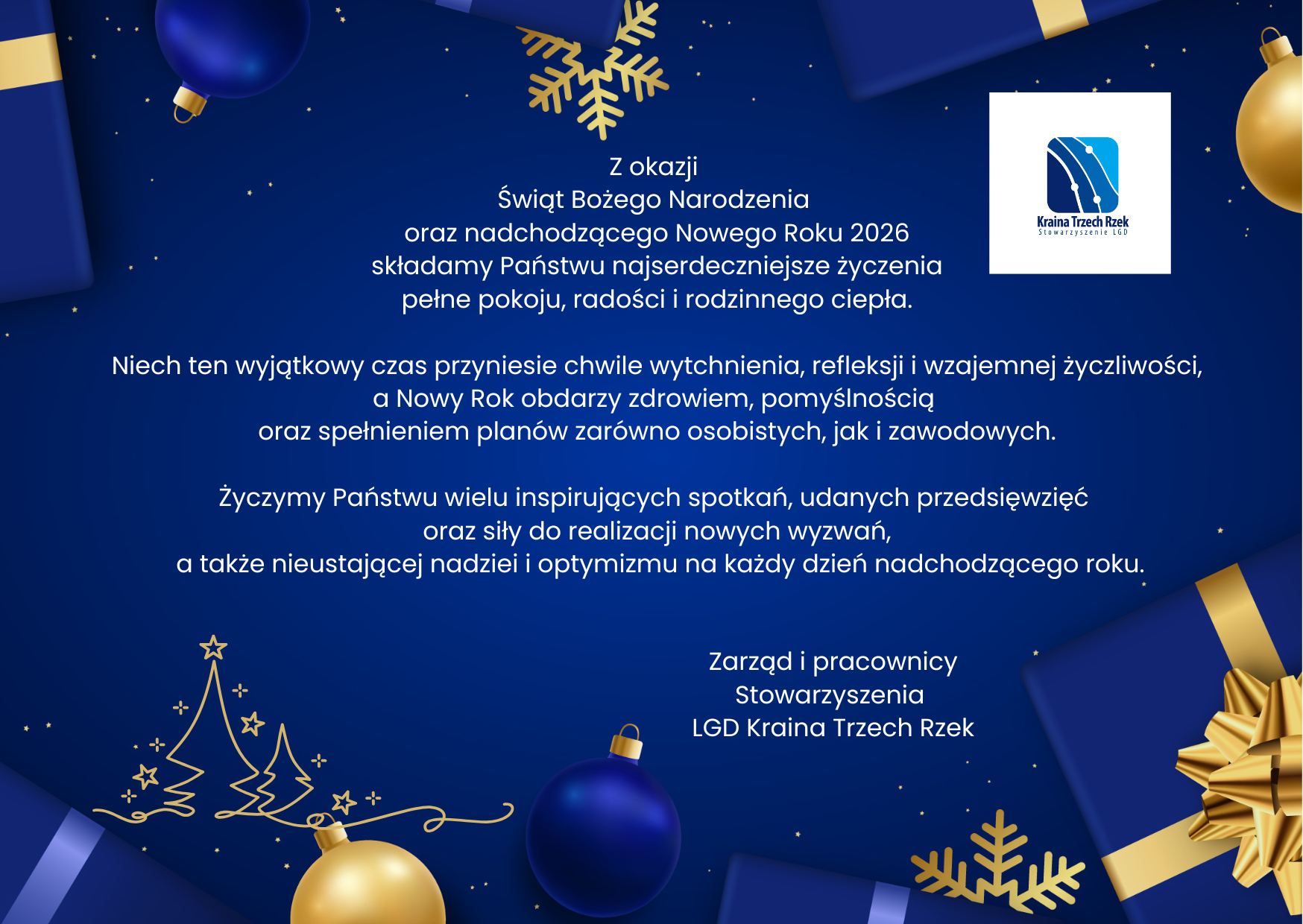 Życzenia Boże Narodzenie 2025 i Nowy Rok