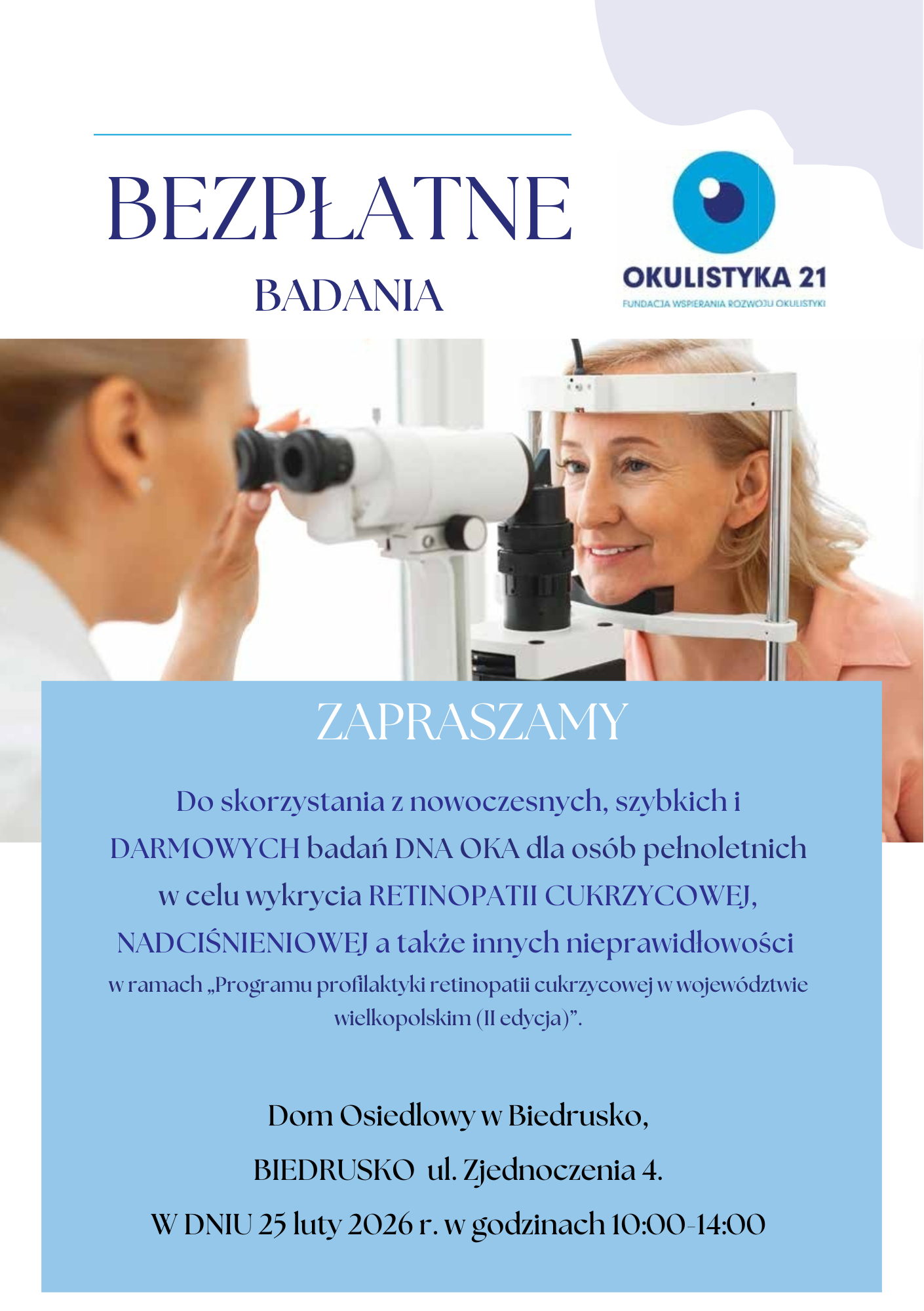plakat do wydarzenia