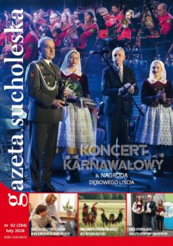 Okładka lutowego wydania Gazety Sucholeskiej.