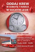 zbiorka krwi suchy las 7 marca