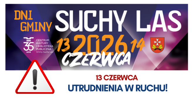 13 czerwca utrudnienia w ruchu